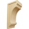 Ekena Millwork 5 1/2"W x 7"D x 14"H Diane Recessed Wood Corbel, Alder CORW06X07X14DIAL - alternate 1